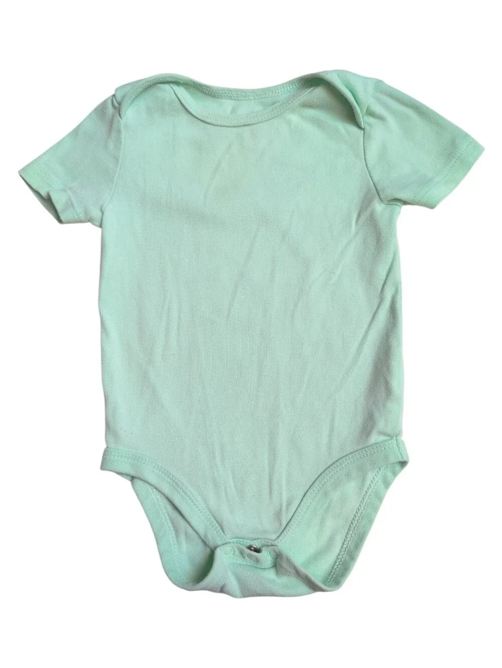🍁2/$7🍁CLOUD ISLAND Solid Mint Colored Onesie